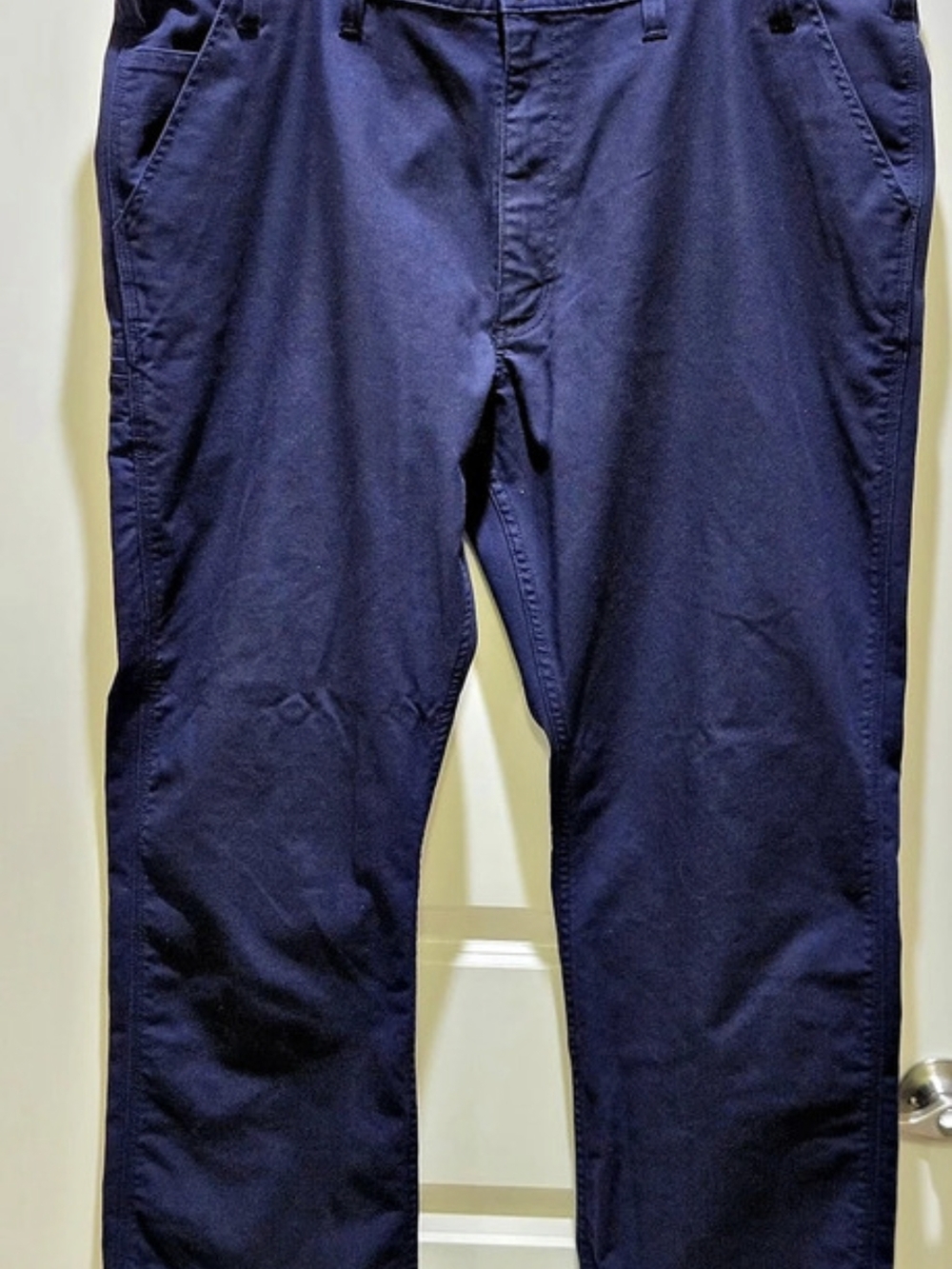 Carhartt Relaxed Fit Twill Utility Work Pant Cargo Pants Blue Waist 46x30